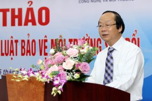 Liên hiệp các Hội Khoa học và Kỹ thuật Việt Nam phối hợp với Ủy ban Khoa học, Công nghệ và Môi trường của Quốc hội tổ chức Hội thảo đóng góp ý kiến cho Dự thảo Luật Bảo vệ Môi trường sửa đổi.